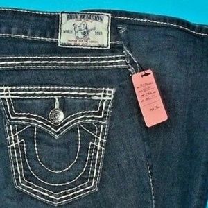 29 X 34 TRUE RELIGION BOOTCUT BIG SUPER T TRIPLE S